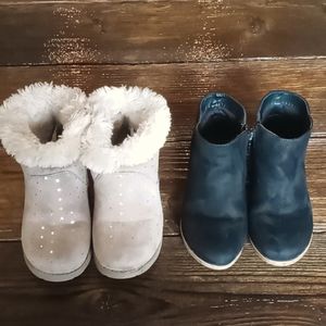 2 pairs Cat&Jack girls boots